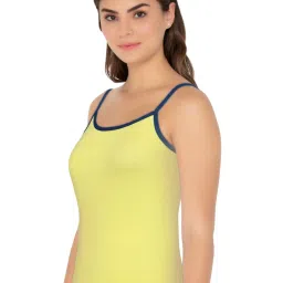 Amante Lime Yellow Cotton Camisole image 3