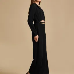 Kazo Black Solid Jumpsuit image 3