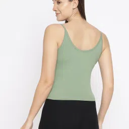 La Intimo Wine & Green Timeless Style Camisole (Pack of 2) image 3