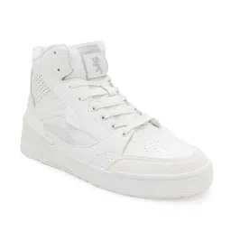 Red Tape Men's Solid White Ankle High Sneakers image 3