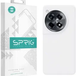 Sprig Back Cover for Oneplus 12R::12R::12R 5G::oneplus 12R (White)-picture-18