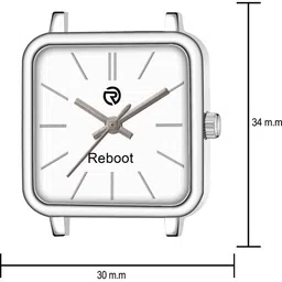 REBOOT Men Printed Dial & Stainless Steel Bracelet Style Straps Analogue Watch New39_152 image 4