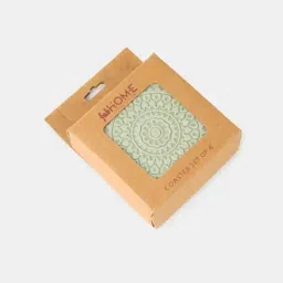 Fabindia Green Stone Coasters - Set of 4 image 3