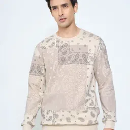 7 Alt By Pantaloons Artic Wolf Regular Fit Printed Sweatshirt-image-29