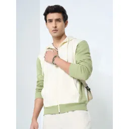 7 Alt By Pantaloons Lint & White Regular Fit Hoodie image 4