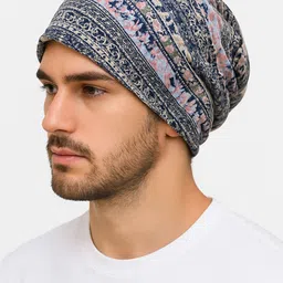 YOUSTYLO Unisex Printed Beanie image 2