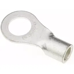 JST (JAPAN SOLDERLESS TERMINALS) R Uninsulated Ring Terminal 12mm Stud Size 16.78mm² to 26.66mm² Wire Size, 22-12 (Pack of 10 Pcs) image 2