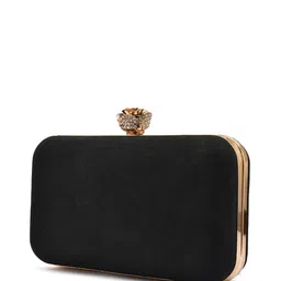 FOR THE BEAUTIFUL YOU Embellished Box Clutch image 2