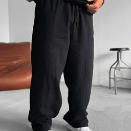 EVERDION Men Relaxed Fit Mid-Rise Trousers image 4