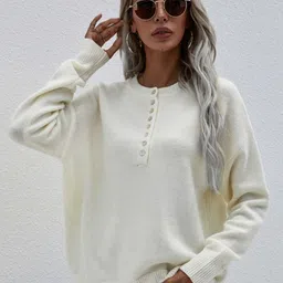 StyleCast Women Round Neck Pullover-image-1