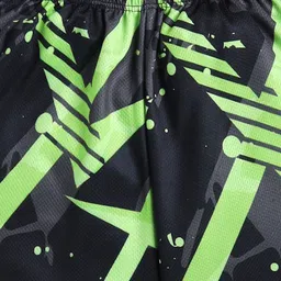 HRX by Hrithik Roshan Boys U-17 Rapid-Dry Printed T-shirt with Shorts image 4