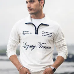 Powerlook Men Printed Sweatshirt image 3