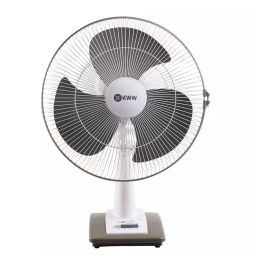 KWW Oretta High Speed Table Fan 400 mm with Automatic Oscillation and Silent Operation White-Grey-picture-25