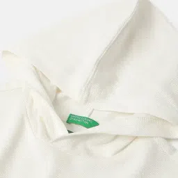 United Colors of Benetton Boys White Cotton T-Shirt image 3