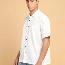Wrangler White Relaxed Fit Cotton Shirt image 3
