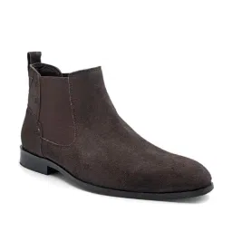 Teakwood Leathers Men'sBrown Chelsea Boots-picture-12