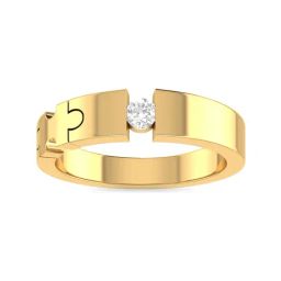 PC Jeweller 18k Gold Riocard Ring for Men-picture-22