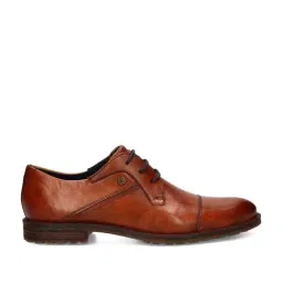 Bugatti Men's Cognac Derby Shoes-picture-37