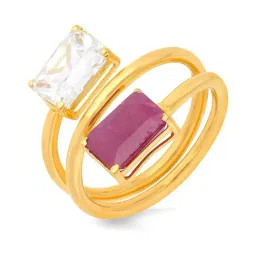 Malabar Gold and Diamonds 22k Gold Ring for Women-picture-22