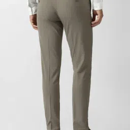 Van Heusen Beige Slim Fit Trousers image 2
