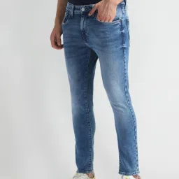 U.S. Polo Assn. Blue Cotton Slim Fit Jeans image 3