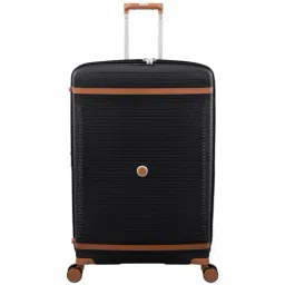 It luggage Black 8 Wheels Large Hard Cabin Trolley Bag-image-20