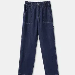 R&B Boys Blue Cotton Jeans-picture-40