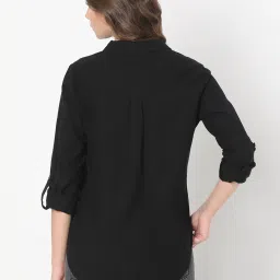 Vero Moda Black Regular Fit Shirt image 3