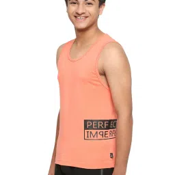 Frenchie Kids Peach Solid Vest image 3