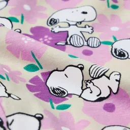 The Souled Store Girls Yellow Cotton Regular Printed Leggings image 3