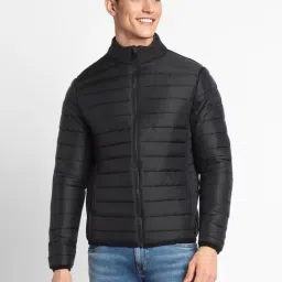 Forever 21 Black Regular Fit Quilted Jacket-picture-25