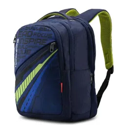 Harissons Unbeatable Navy Blue Polyester Printed Backpack - 31 Ltrs image 3