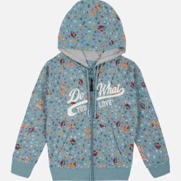 Plum Tree Girls Teal Blue Cotton Printed Full Sleeves NA Sweatshirt-picture-12
