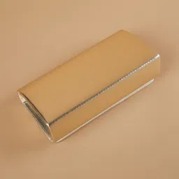 Code by Lifestyle Gold Textured Clutch image 3