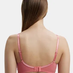 Jockey 1250 Women's Wirefree Non Padded Super Combed Cotton Elastane Full Coverage Everyday Bra image 3