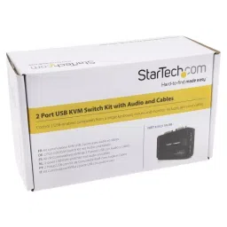 StarTech.com 2 Port USB VGA KVM Switch 3.5 mm Stereo 2048 x 1536 Maximum Resolution, SV211KUSB image 5