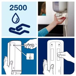 Tork Soap Dispenser Manual 1000 ml White, 561500 image 2