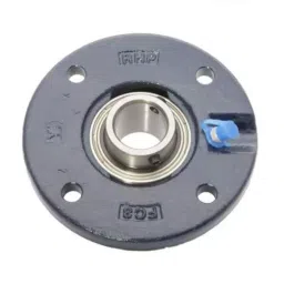 NSK Flange Bearing Unit 4 Hole Cast Iron 30 mm ID 10 mm Mount Hole Size,FC30-picture-45