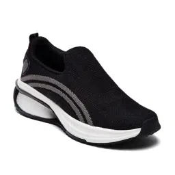 Campus Men's COVERT Black Walking Shoes image 3