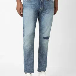Peter England Blue Slim Fit Jeans-picture-23