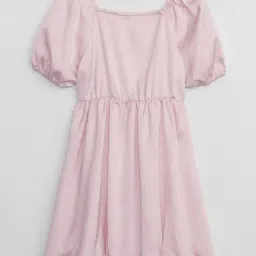 GAP Girls Rose Solid Dress-picture-28