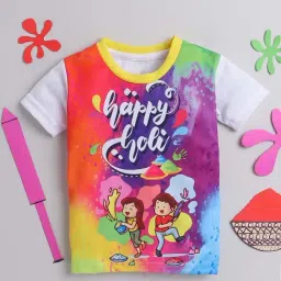 The Magic Wand Kids Multicolor Printed T-Shirt-picture-26