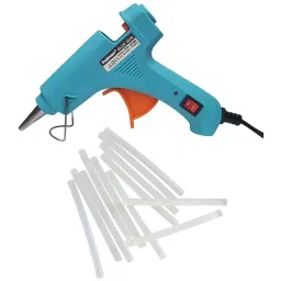 Fadman 20 W Standard Temperature Hot Melt Mini Glue Gun with 12 Stick Turquoise 7 mm Stick Dia., 75-Turquoisemini-20wt-12-St-picture-38