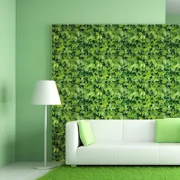 INDIAN ROYALS Green Printed Waterproof Self Adhesive Wallpaper image 3