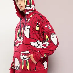 Kook N Keech Toons Printed Hooded Sweatshirt image 2