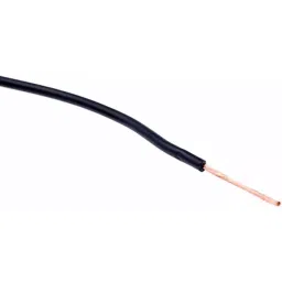RS PRO 9028445 6 mm² Single Core Hook Up Wire Black 100 m image 3