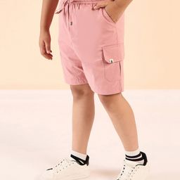 stylobug Stylo Bug Cotton Solid Shorts - Pink-picture-16