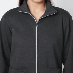 BRINNS Women Fleece Open Front Jacket image 5