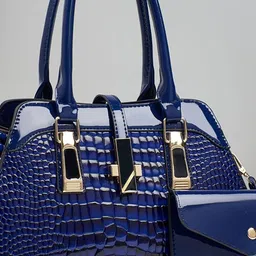 StyleCast PU Textured Bucket Handheld Bag image 2