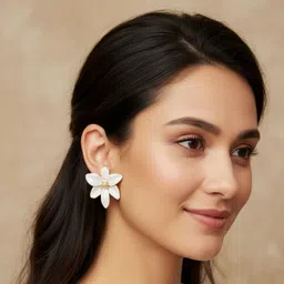 FIMBUL Floral Studs Earrings-picture-28
